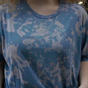 "Old School Player" Bleach-Dyed T-Shirt